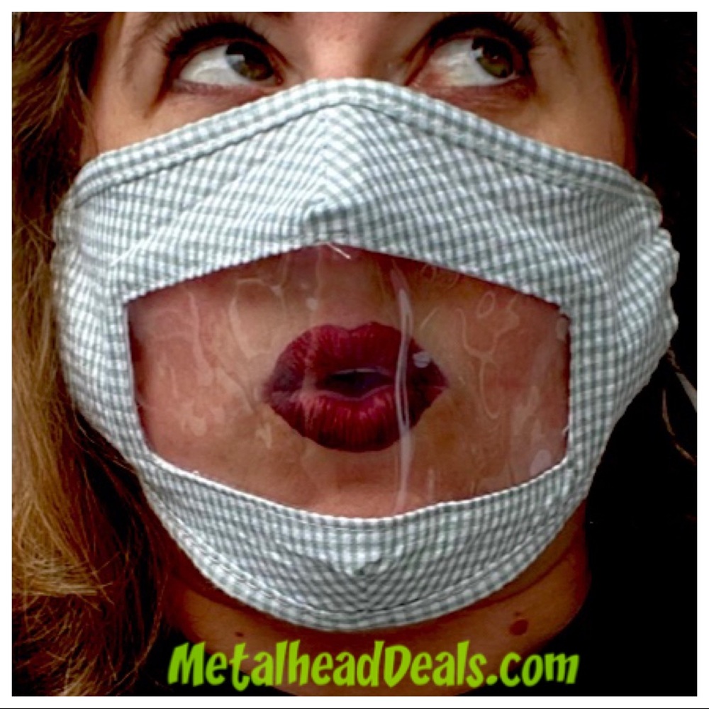 ☘️ 2 pack clear front fashion face covers - Picture 6 of 7